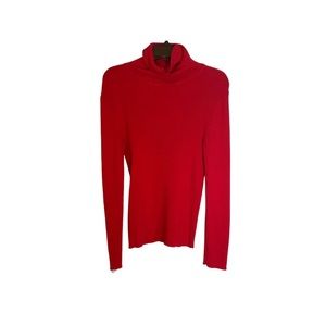 Faded Glory L red turtleneck